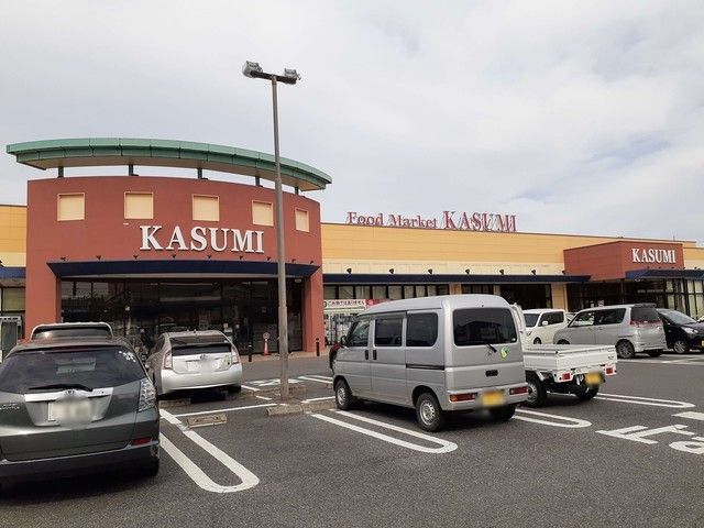 近くのカスミ谷井田店まで580m(徒歩8分)