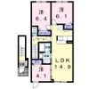 ノースバレーの間取り画像