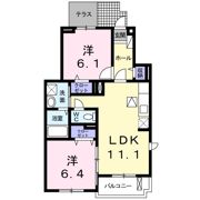 アルタイルⅠの間取り画像