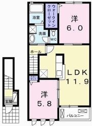 ブリアール白池Ⅰの間取り画像