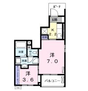 パインパークⅡの間取り画像