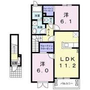 ホワイエ シャルル Ⅰの間取り画像
