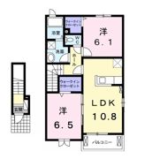 アムール下津の間取り画像