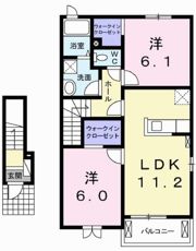 アルベールの間取り画像