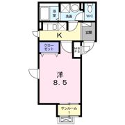 チトセキューブの間取り画像