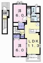 ウインド ヒルの間取り画像