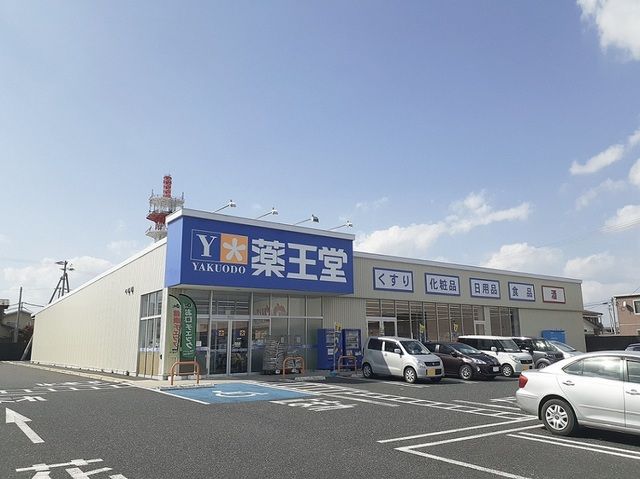 近くの薬王堂 築館ＳＣ店まで600m（徒歩8分）