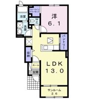 アルヴィータの間取り画像