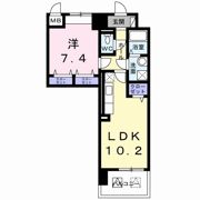 天神 戎 長柄の間取り画像