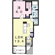 スマイルハウス Bの間取り画像