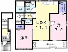 ガーデン フォレスト Ⅰの間取り画像