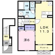 シャルマンの間取り画像