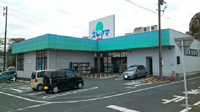 近くのドラッグスギヤマ三河一宮店様まで370m（徒歩5分）