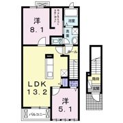 ブロード ライトⅡの間取り画像
