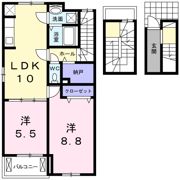 山桜の間取り画像