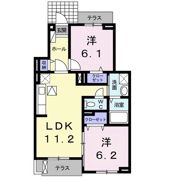 エンジェルの間取り画像