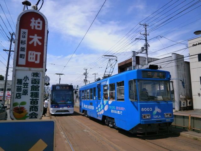 近くの市電柏木町電停まで1,100m（徒歩14分）