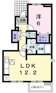 パルクヴァンベールの間取り画像