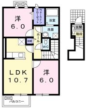 パルクヴァンベールの間取り画像