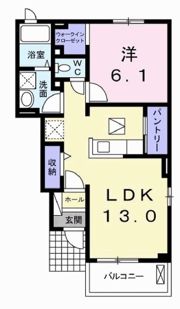 アバンツァート小坂 Ⅱの間取り画像