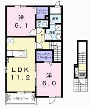 アバンツァート小坂 Ⅱの間取り画像