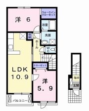 サンリットハウスKの間取り画像