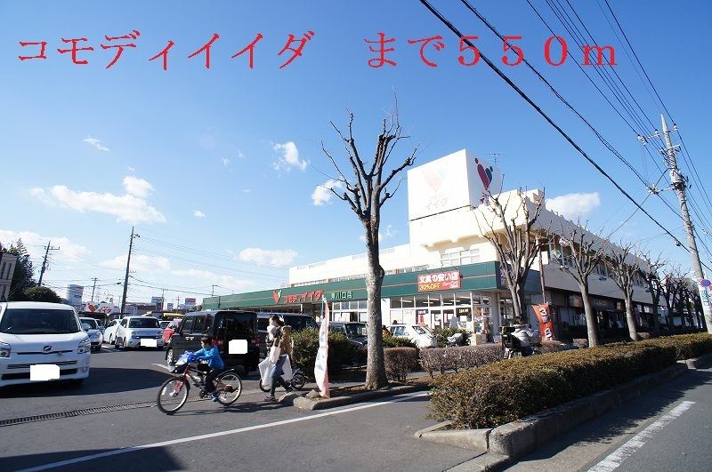 近くのコモディイイダまで550m(徒歩7分)