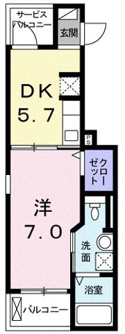 カシータ テラス 湘南の間取り画像