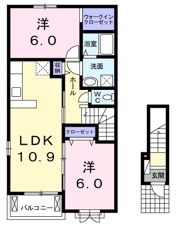 ネクサスクエア ワンの間取り画像