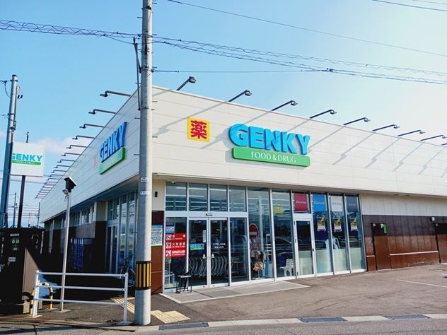 近くのゲンキー今江店まで1,200m(徒歩15分)