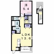アルムⅡの間取り画像