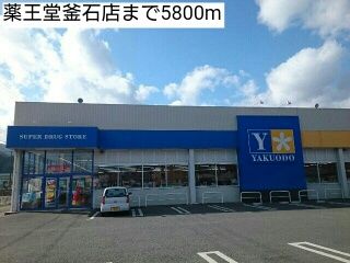 近くの薬王堂釜石店まで5,800m（徒歩73分）
