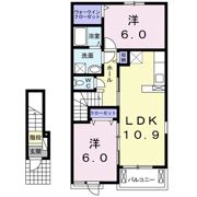 フィオーレヒルⅢの間取り画像