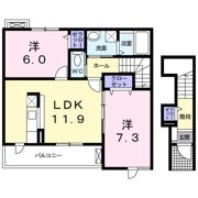 グラン ジェルメⅡの間取り画像