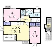 メゾンヒルズ寒川Ⅶの間取り画像