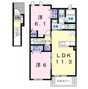 エルシェアートⅡの間取り画像