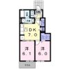 ハッピーメゾン Ⅲの間取り画像