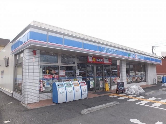 近くのローソンまで450m（徒歩6分）