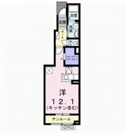 プレジールの間取り画像