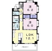 エクセルコートの間取り画像