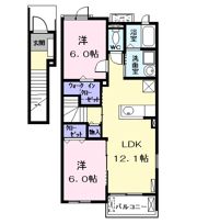 A・PLACE Ⅱの間取り画像