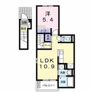 ロワール ウエストの間取り画像