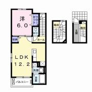 ロワール ウエストの間取り画像