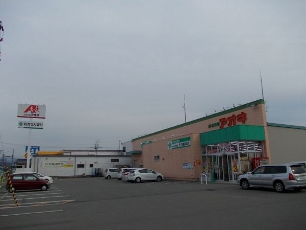 近くのクスリのアオキまで350m(徒歩5分)