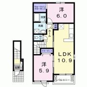ナリッシュ ヒルAの間取り画像