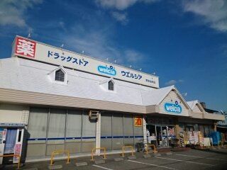近くのドラッグストアまで850m（徒歩11分）