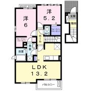 グランドステージ B棟の間取り画像