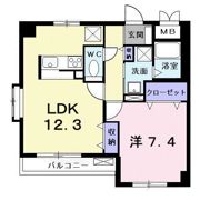 パストラール レジデンスの間取り画像