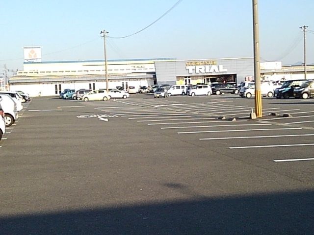 近くのスーパーセンタートライアルまで460m(徒歩6分)