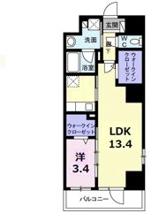 カーサ プリマの間取り画像
